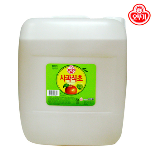 코리원/오뚜기 사과식초 18L/발효식초/양조/식초