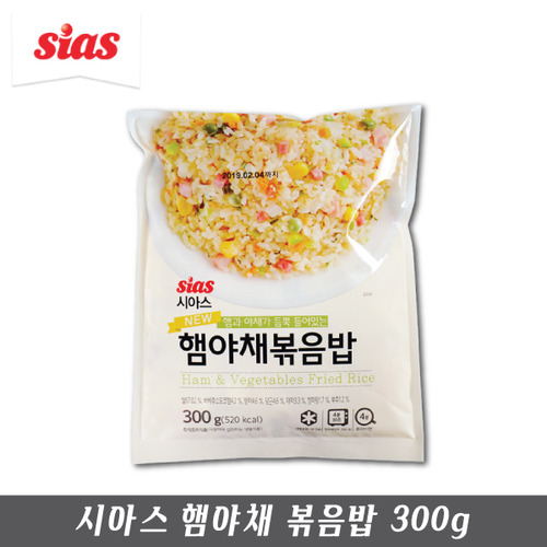 코리원/시아스 햄야채 볶음밥 300g/즉석밥/밥/간식