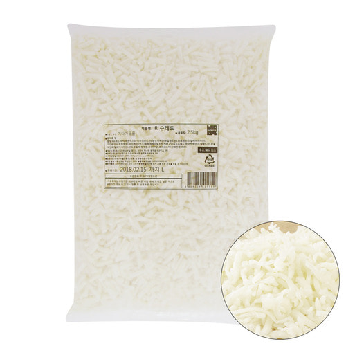 썬리취 R슈레드 치즈 2.5kg/가공50%+모조49.2% x [3개]