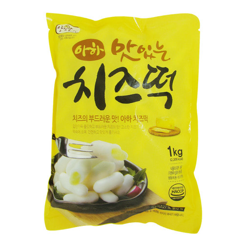 [무료배송]아하 맛있는 치즈떡 1kg x [15개]