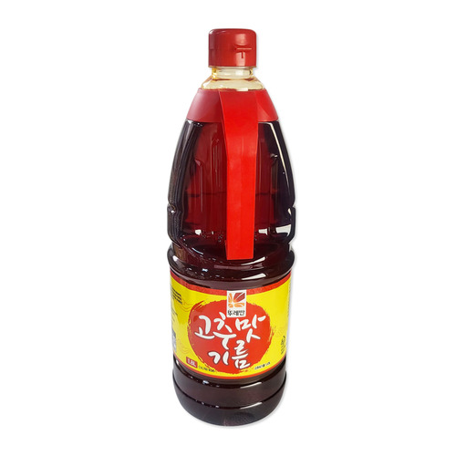 뚜레반 고추맛기름 1.8L (참기름 들기름 식용유 중식)