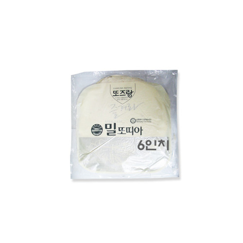 코리원/남향푸드 밀 또띠아 6인치/피자/도우/케밥