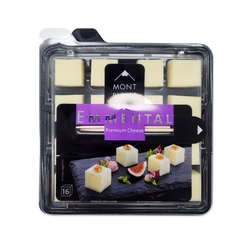 몽블랑 에멘탈 치즈 큐브 100g(샐러드 안주 디저트)